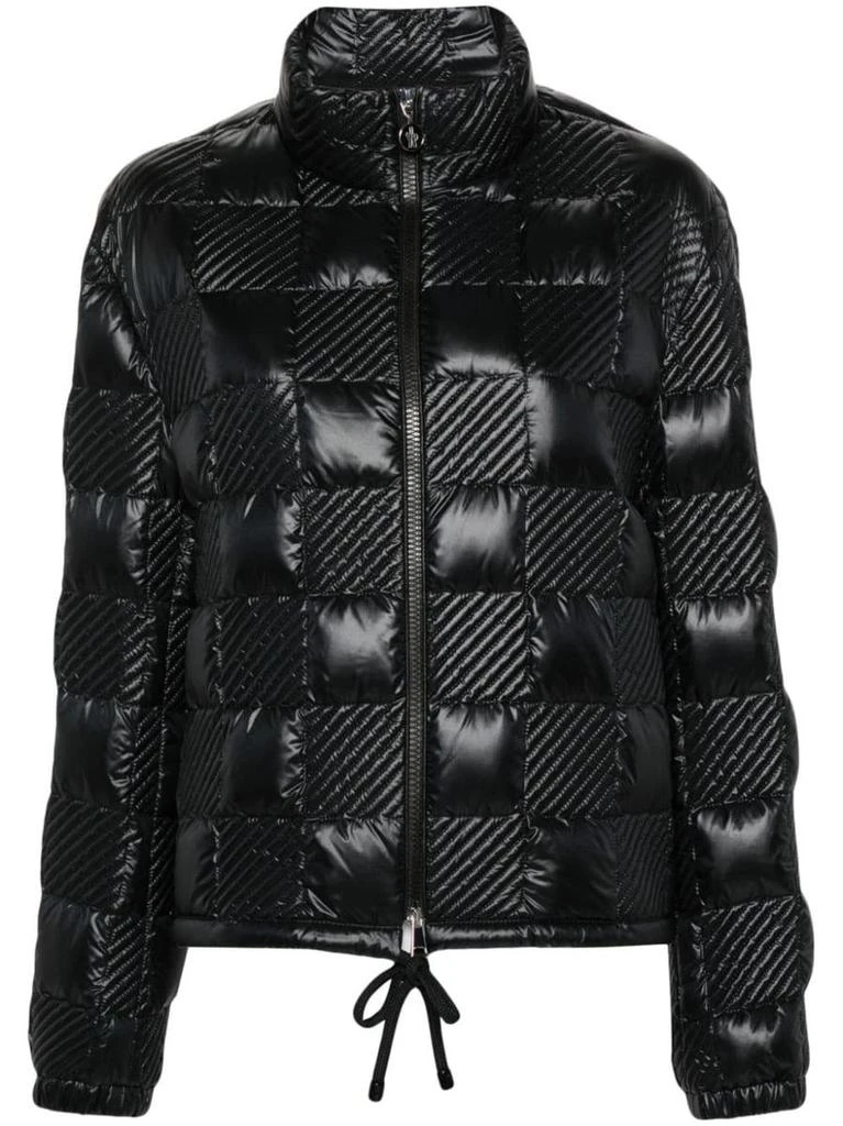Moncler Moncler Black Glossy 'Ancy' Down Jacket 1
