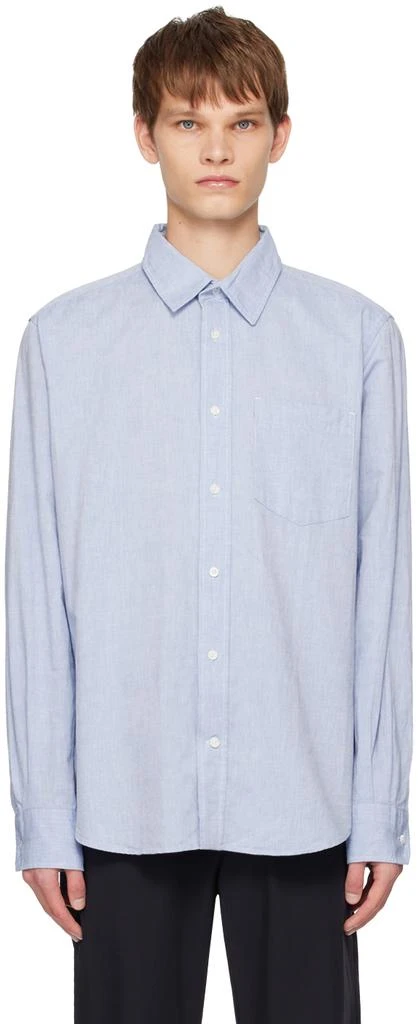 NORSE PROJECTS Blue Algot Shirt 1