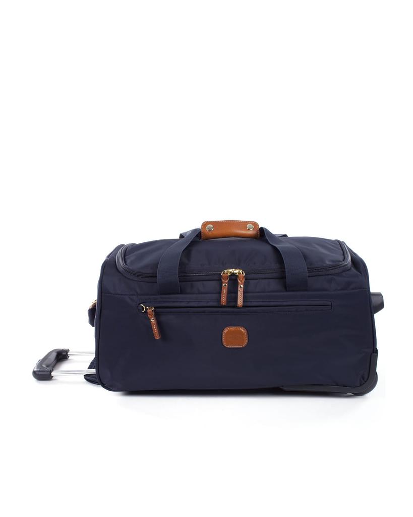 Bric's Navy X-Bag 21" Carry-On Rolling Duffel Luggage