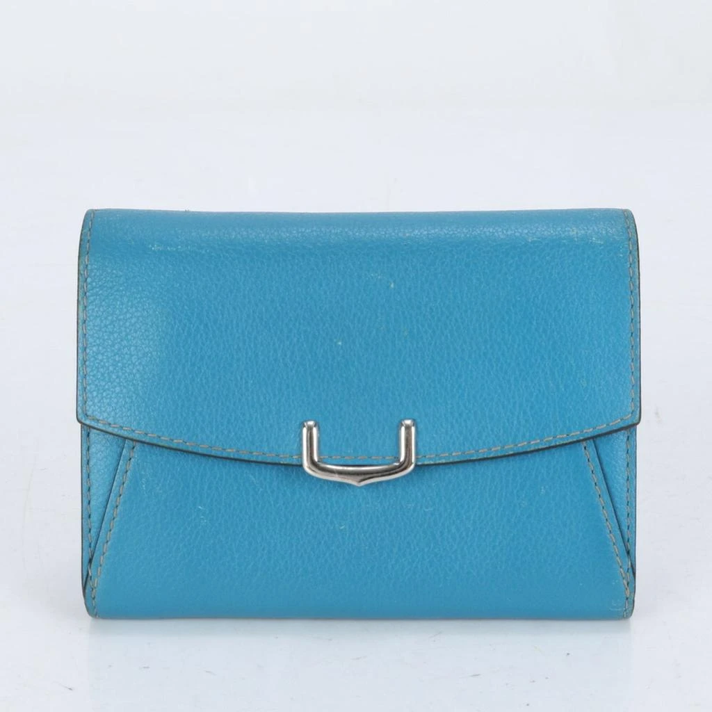 Cartier blue Leather Wallet (Bi-Fold) (Pre-Owned) 1