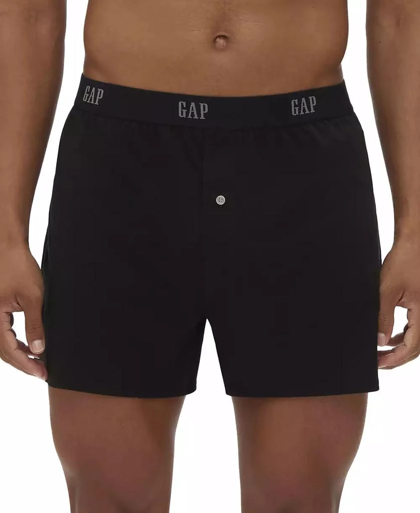 GAP Men's 3-Pk. Cotton Woven Slim-Fit Boxers 3