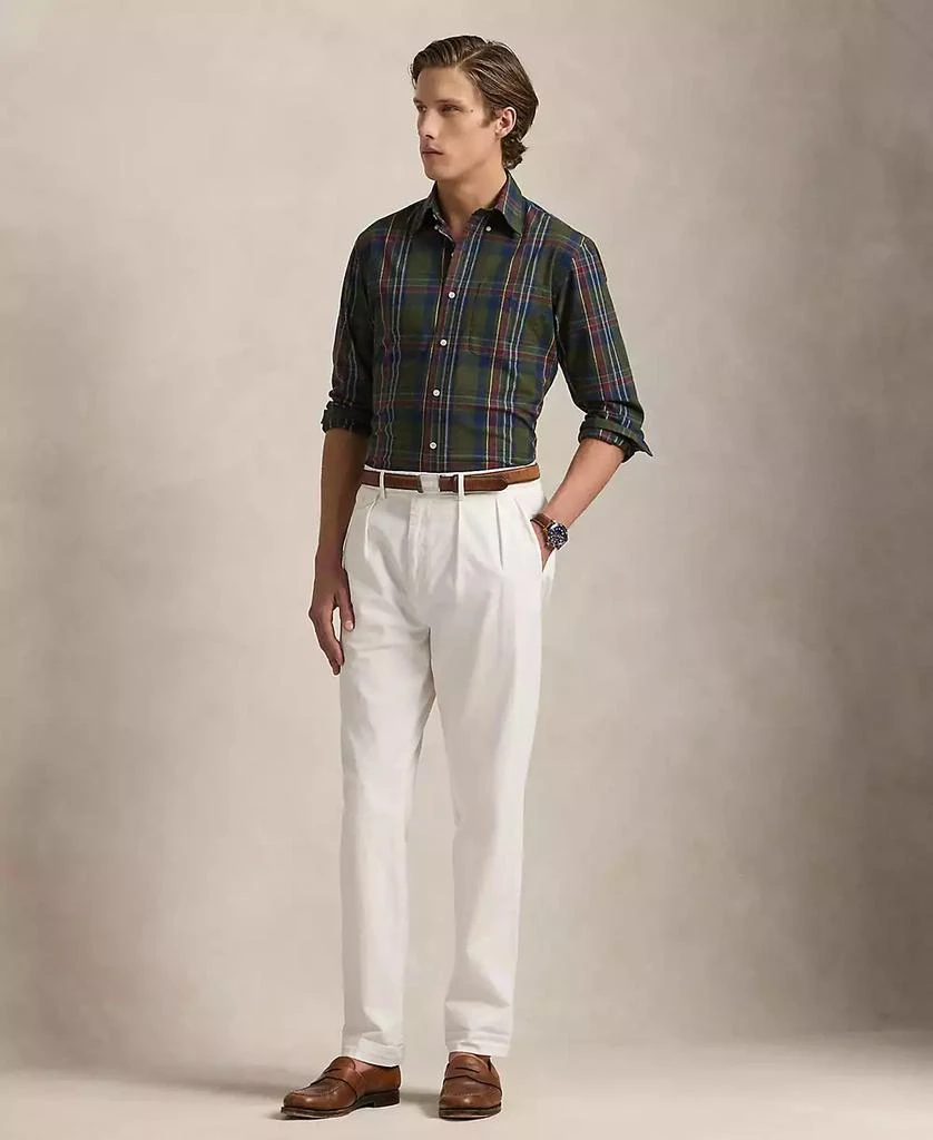 Ralph Lauren Men's Classic-Fit Plaid Performance Shirt 4