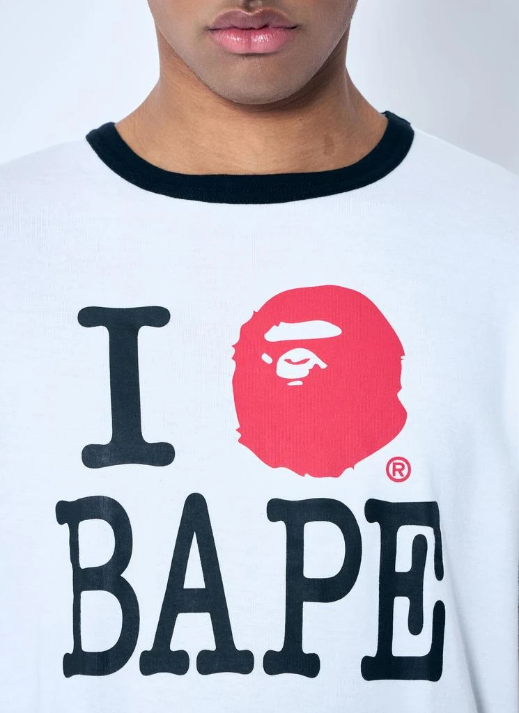 A Bathing Ape Logo Print T-Shirt 5