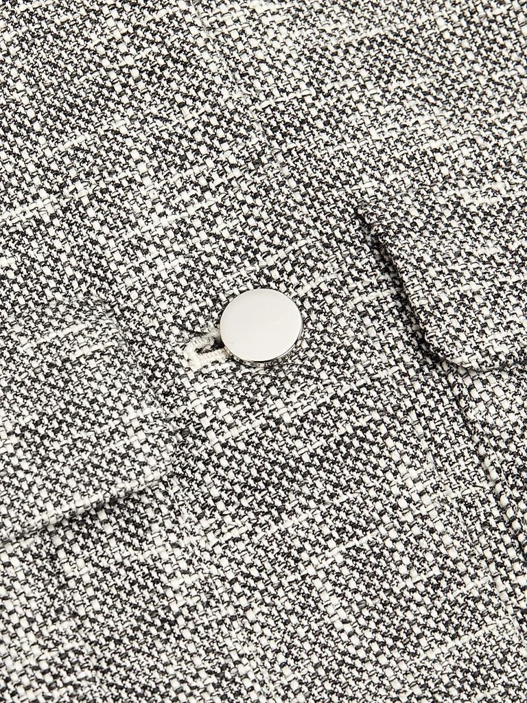 Theory Cotton Tweed Military Jacket 7