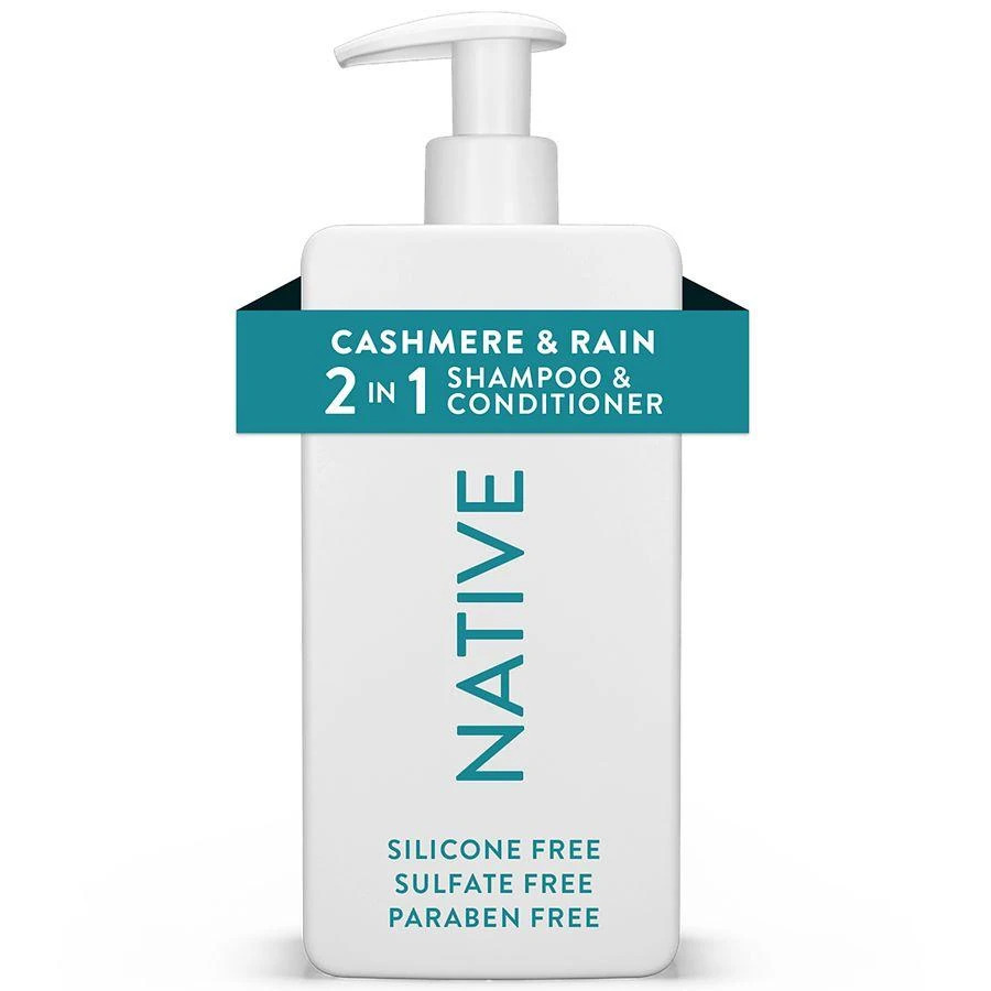 Native Silicone-Free 2 in 1 Shampoo & Conditioner Cashmere & Rain 1