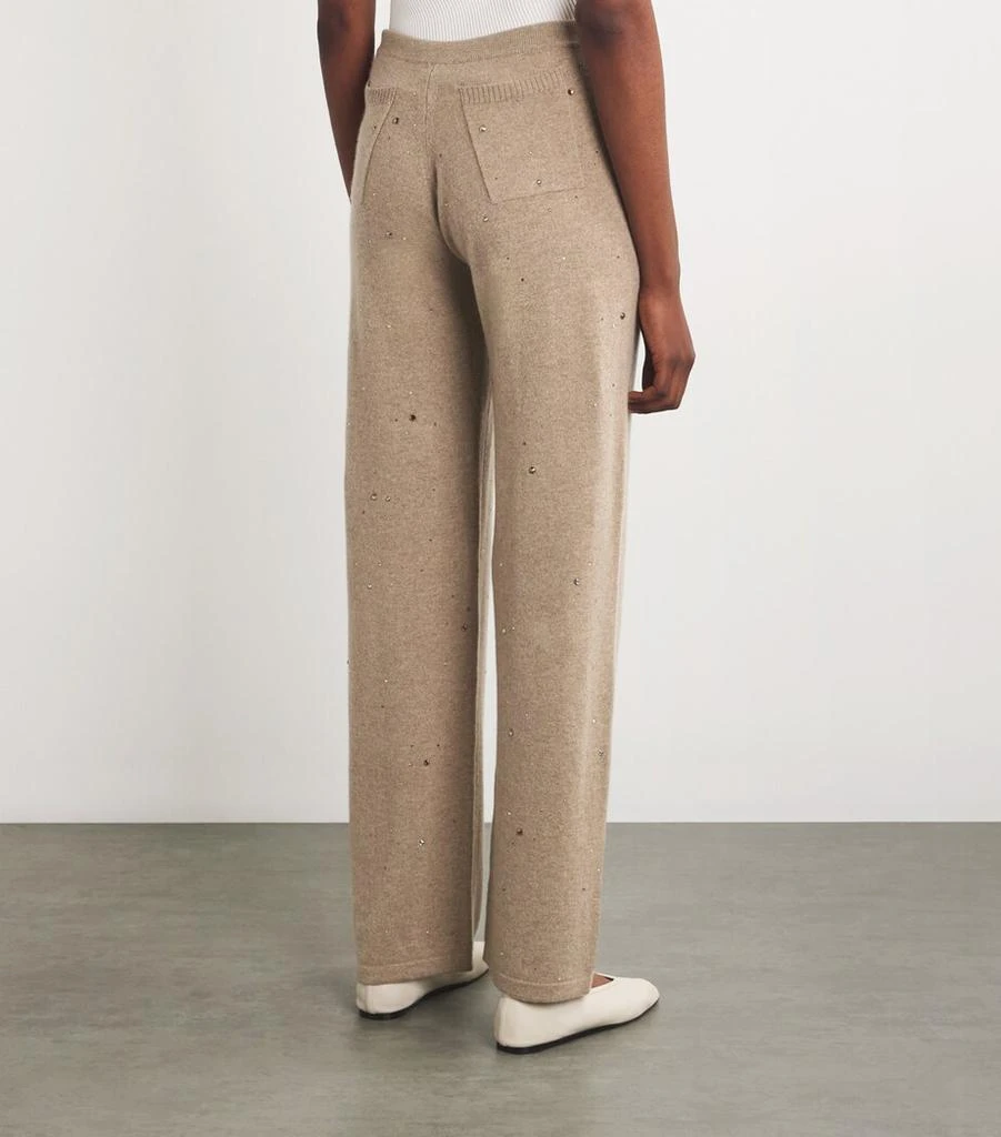 William Sharp Cashmere Crystal-Embellished Sweatpants 4