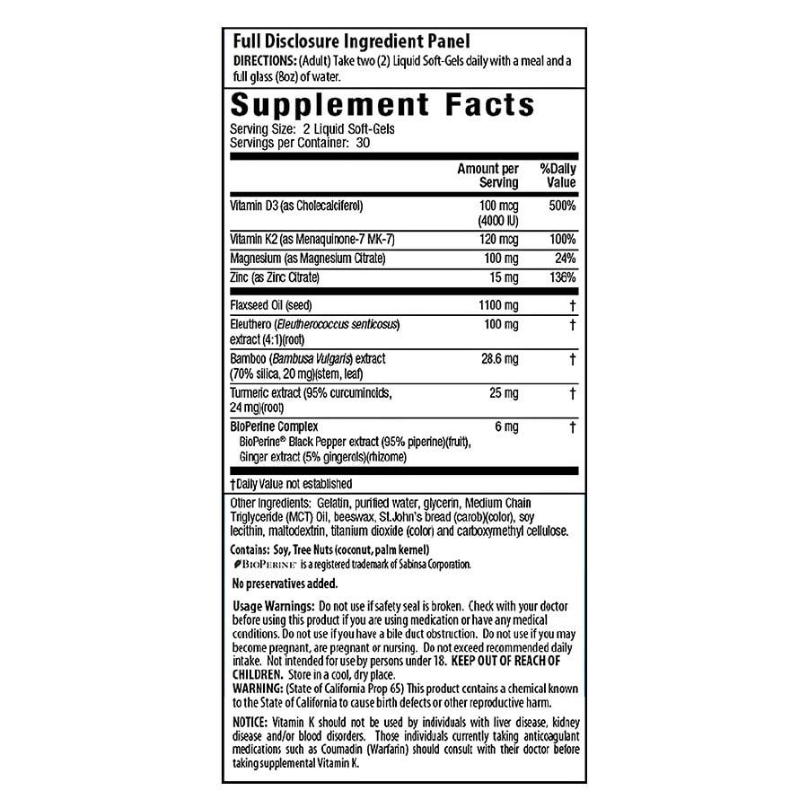 Irwin Naturals High Potency D3 & K2 Complex