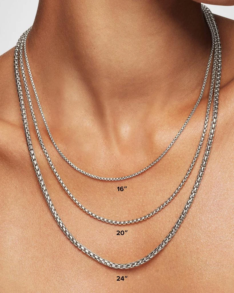 David Yurman DY Madison Toggle Chain Necklace with 18K Gold in Silver 5
