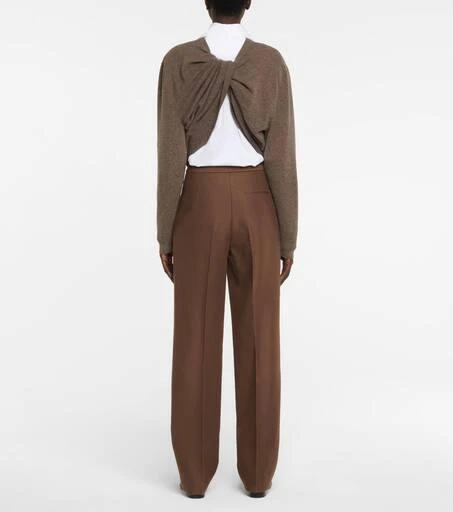The Row Laris gathered cashmere sweater 3