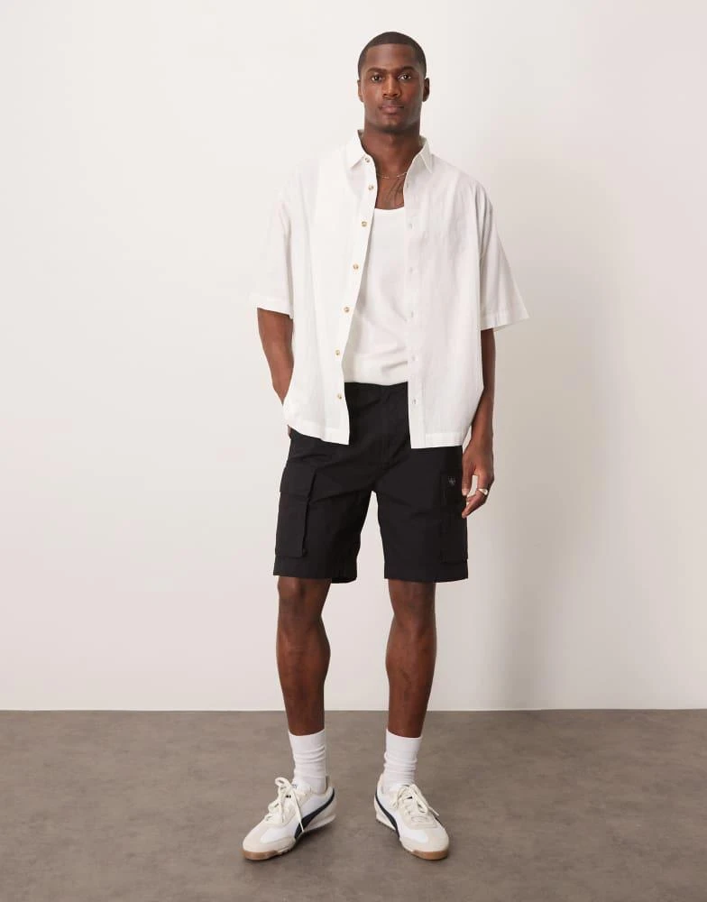 Calvin Klein Calvin Klein Jeans cargo shorts in black 3