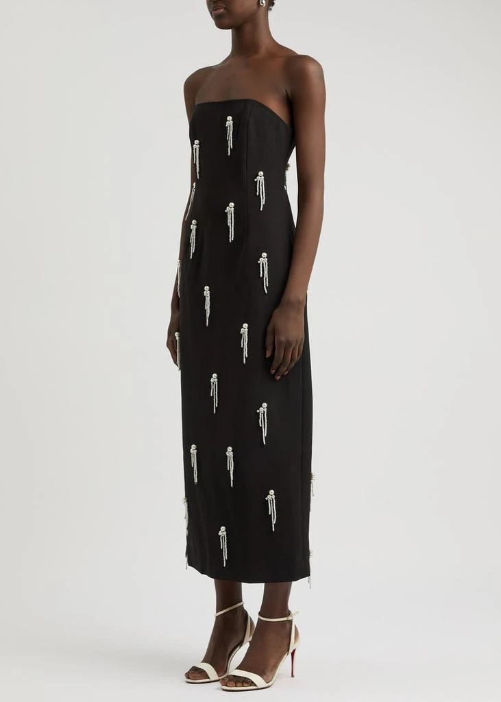 ODD MUSE The Ultimate Muse strapless pearl-embellished midi dress 2