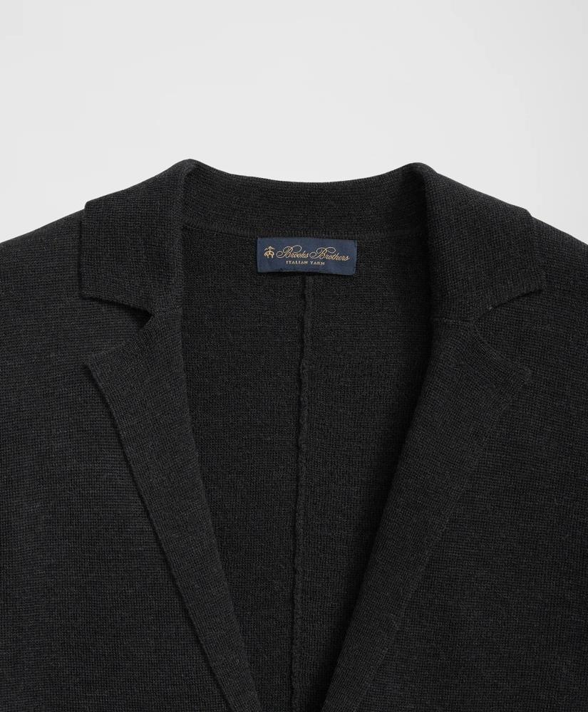 Brooks Brothers Ultimate Merino Wool Sweater Blazer