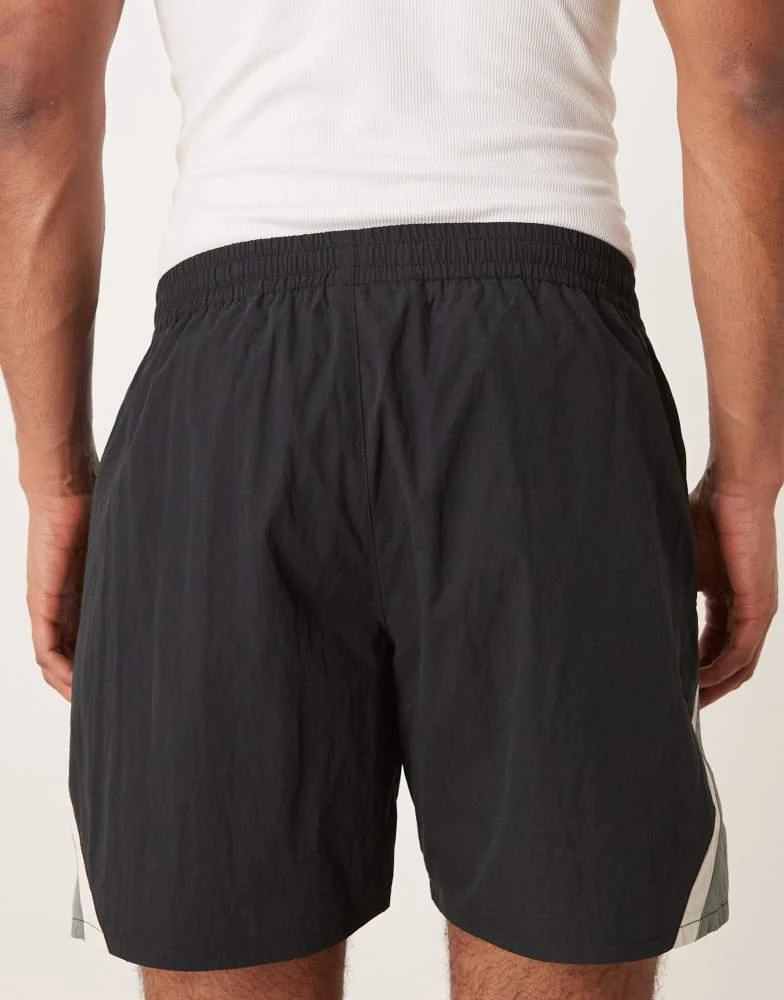 Prohibited Prohibited racer track shorts in black 4
