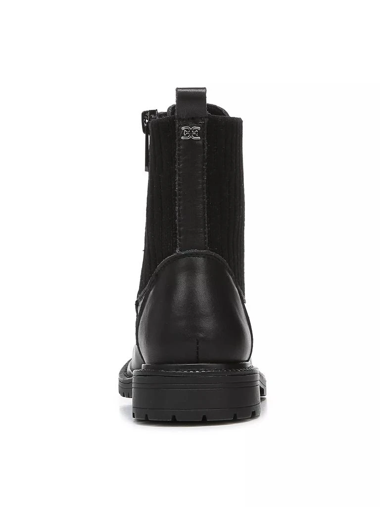 Sam Edelman Little Girl's & Girl's Lydell Mini Leather Combat Boots 3