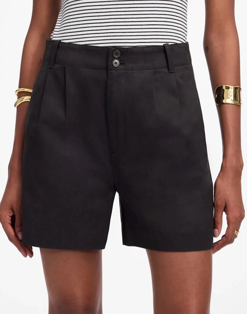 Madewell The Drapey Twill Pleated Short 5