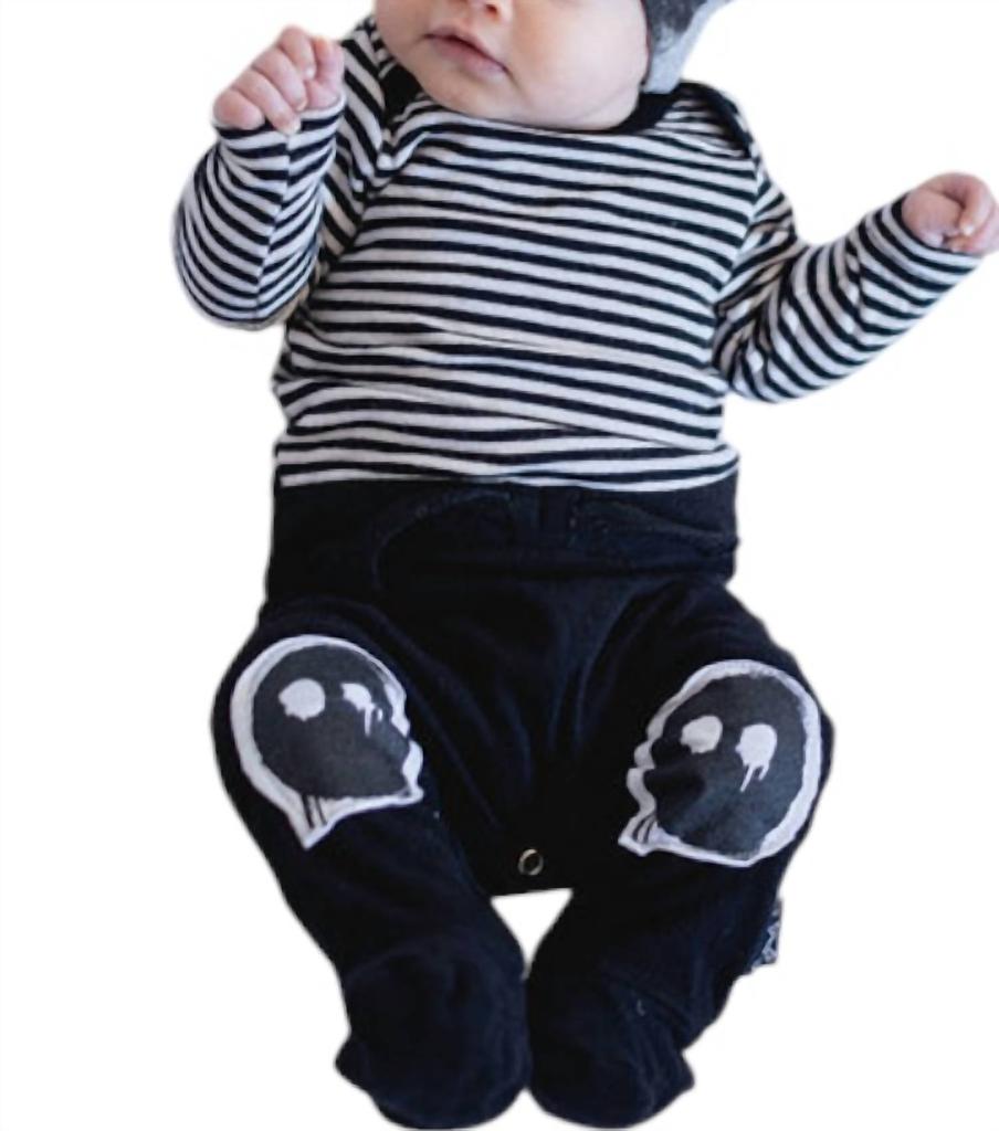 Nununu Boy's Combo Stripe Overall