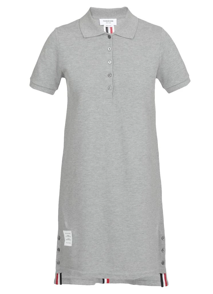 Thom Browne Thom Browne Asymmetric Hem Mini Polo Dress 1