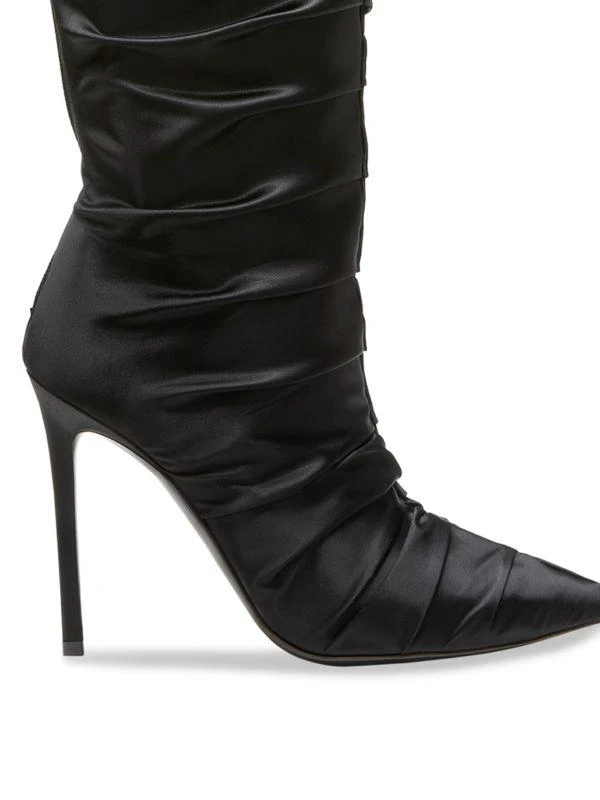 Stuart Weitzman 100MM Ruche Stiletto Knee High Boots 5