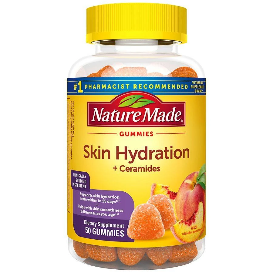 Nature Made Skin Hydration + Ceramides Biotin
Vitamin C Gummies