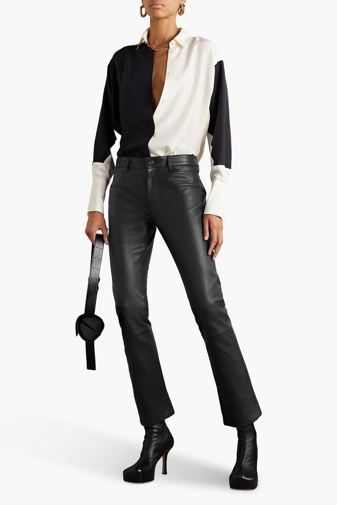 PETAR PETROV Leather pants