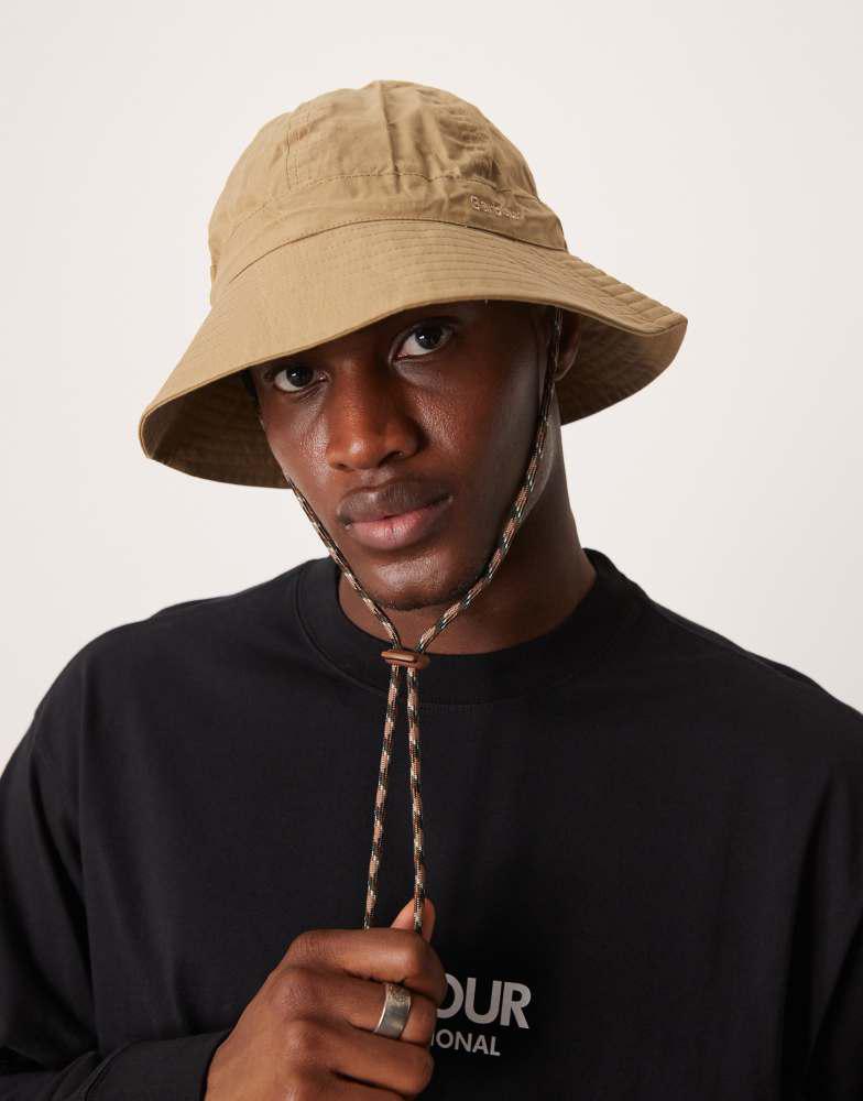 Barbour Transport bucket hat in golden khaki – On Sale Now with Up