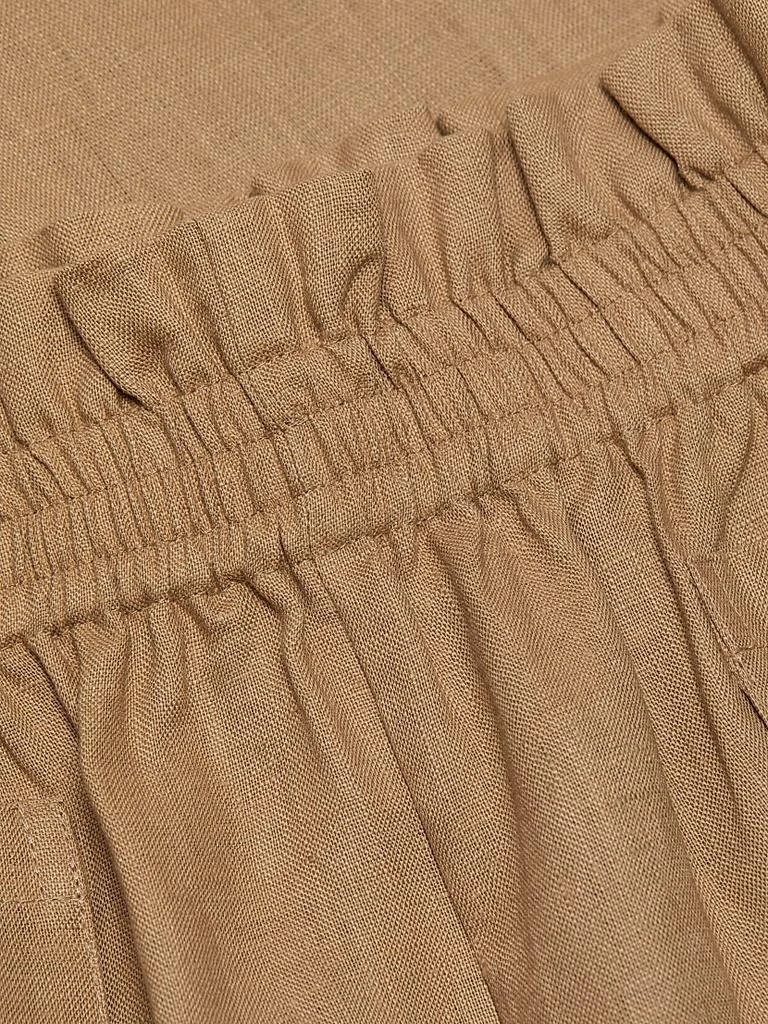 Hevron Mira Elasticized Linen Shorts 7