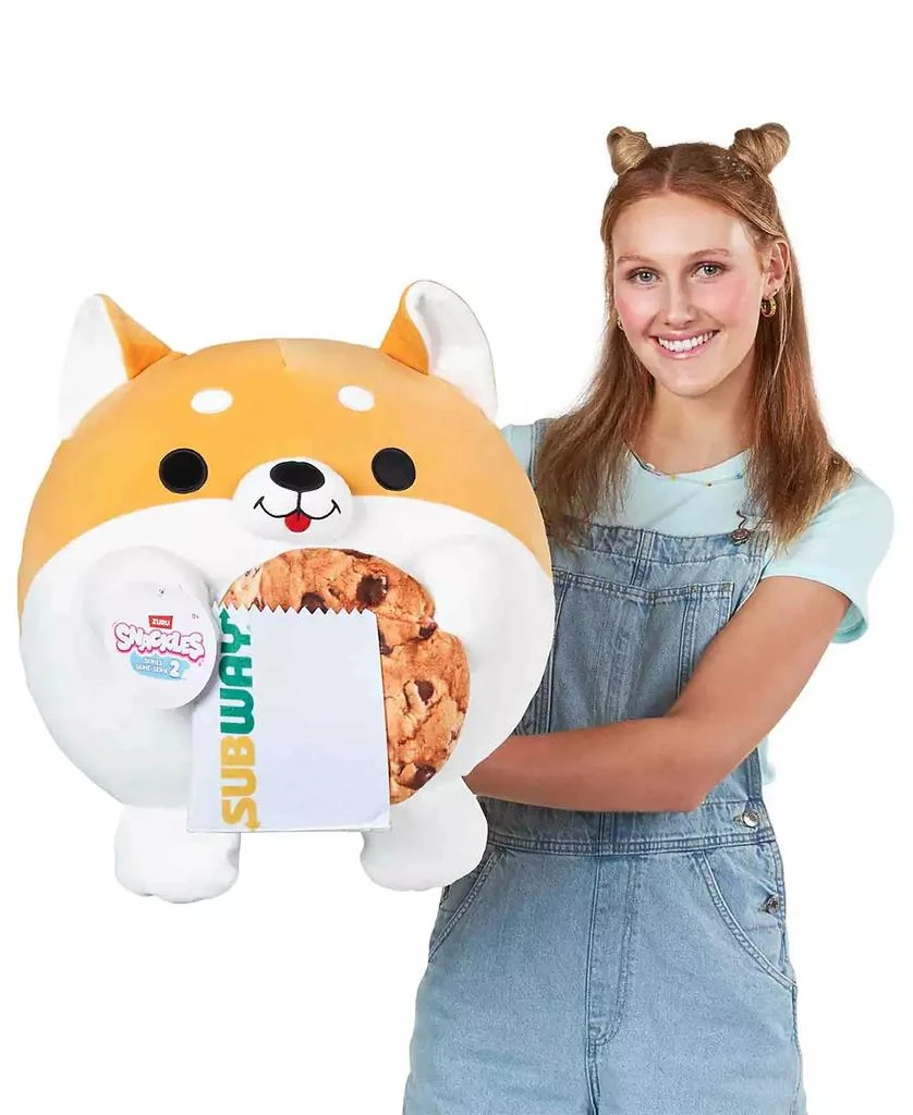 Snackles Series 2 16" Corgi and Subway Cookie Plush 2