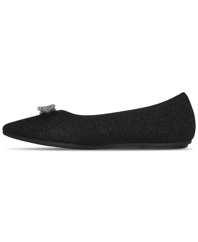 SKECHERS Women's Cleo Point Bow - Glitzy Haze Skimmer Flats from Finish Line 3