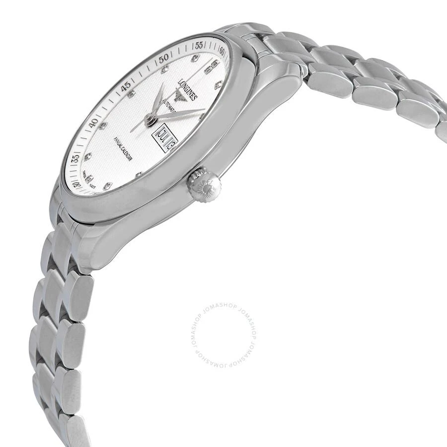 Longines Master Automatic Diamond Silver Dial Men's Watch L29104776 2