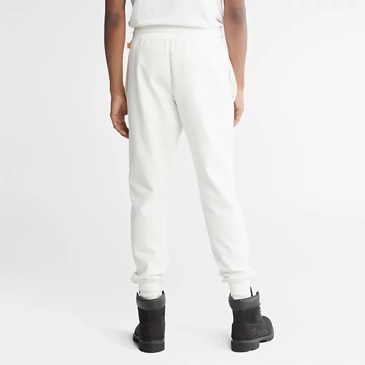 Timberland Core Logo Sweatpants for Men in White