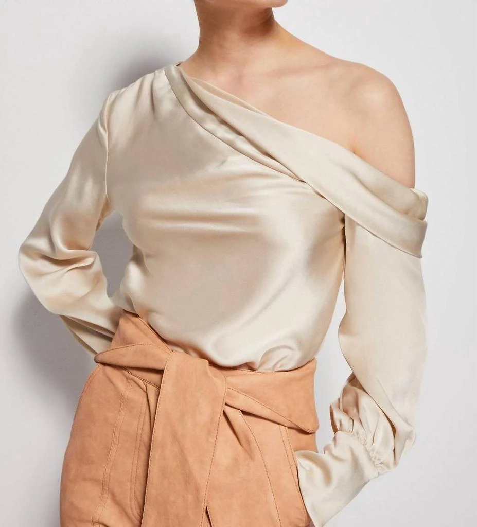 Jonathan Simkhai Jonathan Simkhai - Alice Cold Shoulder Top 1