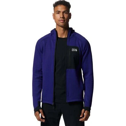Mountain Hardwear Polartec Power Grid Full-Zip Hoodie - Men's 3