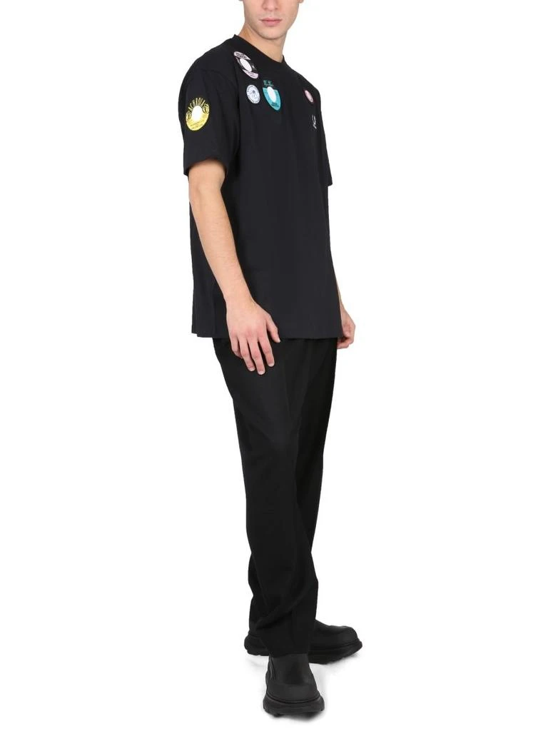RAF SIMONS Fred Perry X Raf Simons Oversized Patch Tee 3