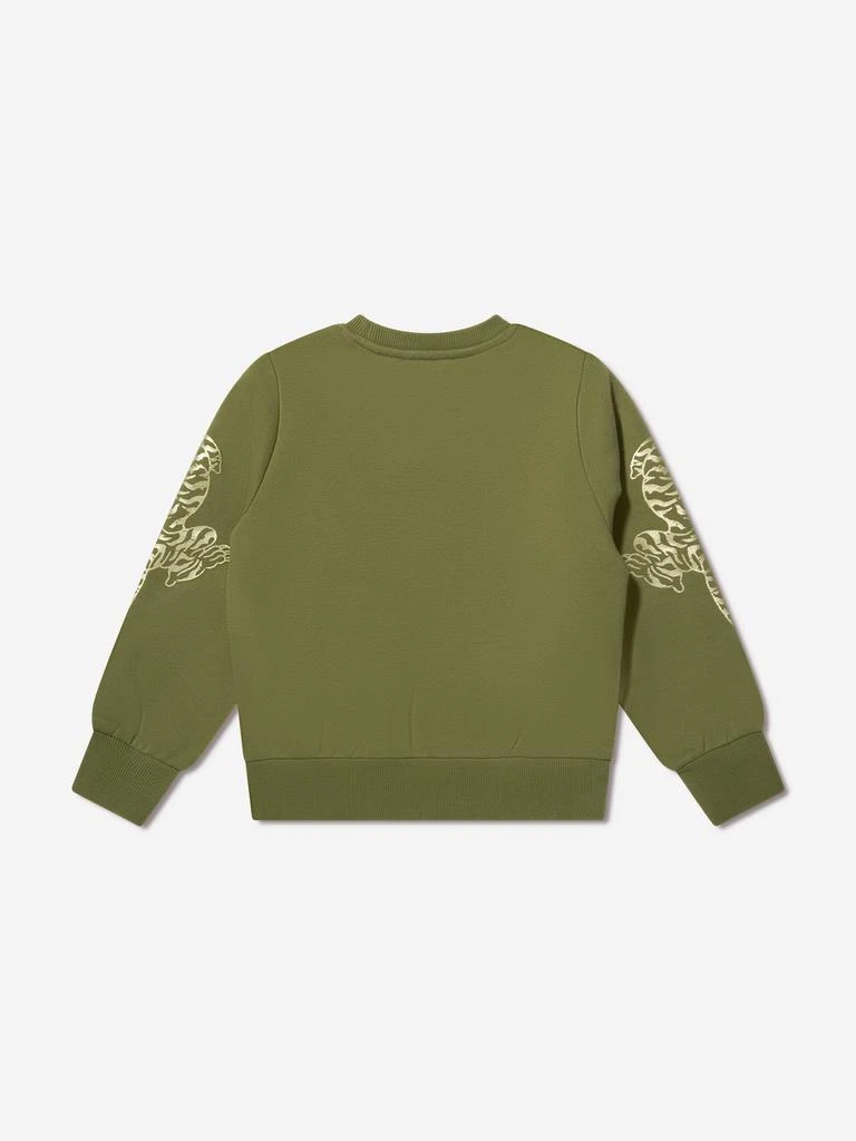 ED Hardy ED Hardy Boys Tiger Sweatshirt in Green 3