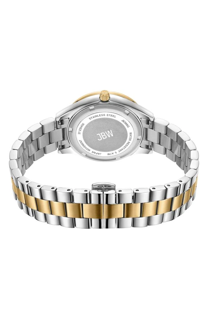 Jbw Mondrain Diamond & Crystal Embellished Miyota Bracelet Watch, 34mm 2