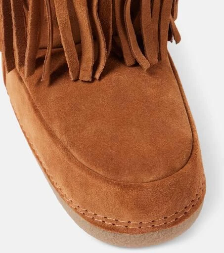 INUIKII Cowboy Fringes suede snow boots 5