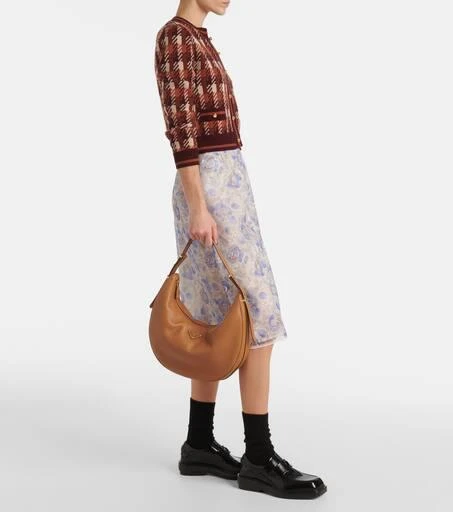 Prada Large leather shoulder bag 5