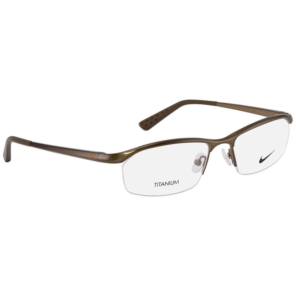 NIKE Demo Oval Titanium Men's Eyeglasses NIKE 6037 259 53 2