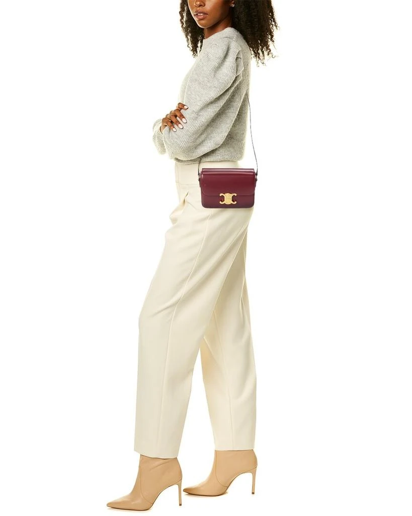 Celine CELINE Teen Triomphe Leather Shoulder Bag 4