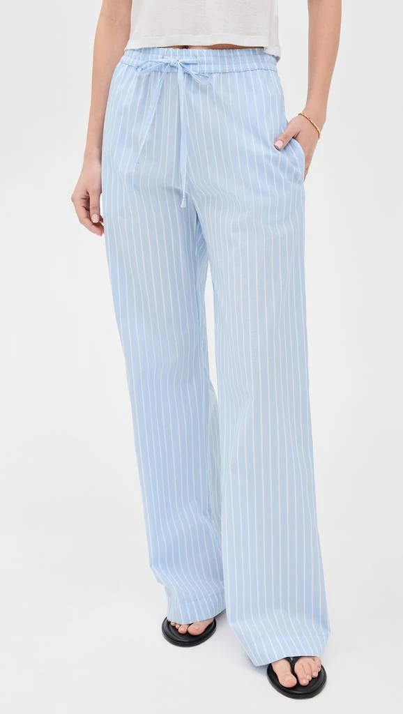Enza Costa Poplin Resort Pants 1