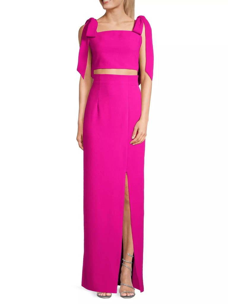 Black Halo Eve Clayton Two-Piece Gown 2