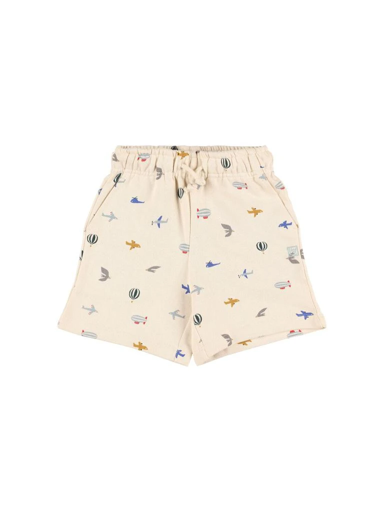Liewood Printed Cotton Sweat Shorts 1