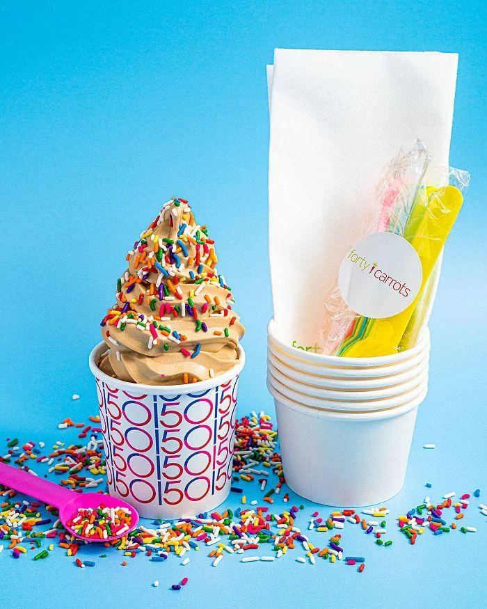 Forty Carrots Only Chocolate Frozen Yogurt Set - Exclusive 6