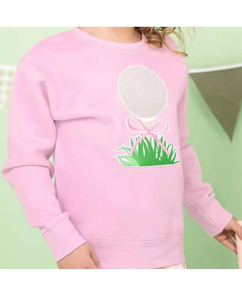 Sweet Wink Baby Girls Golf Tee Bow Patch Sweatshirt 4