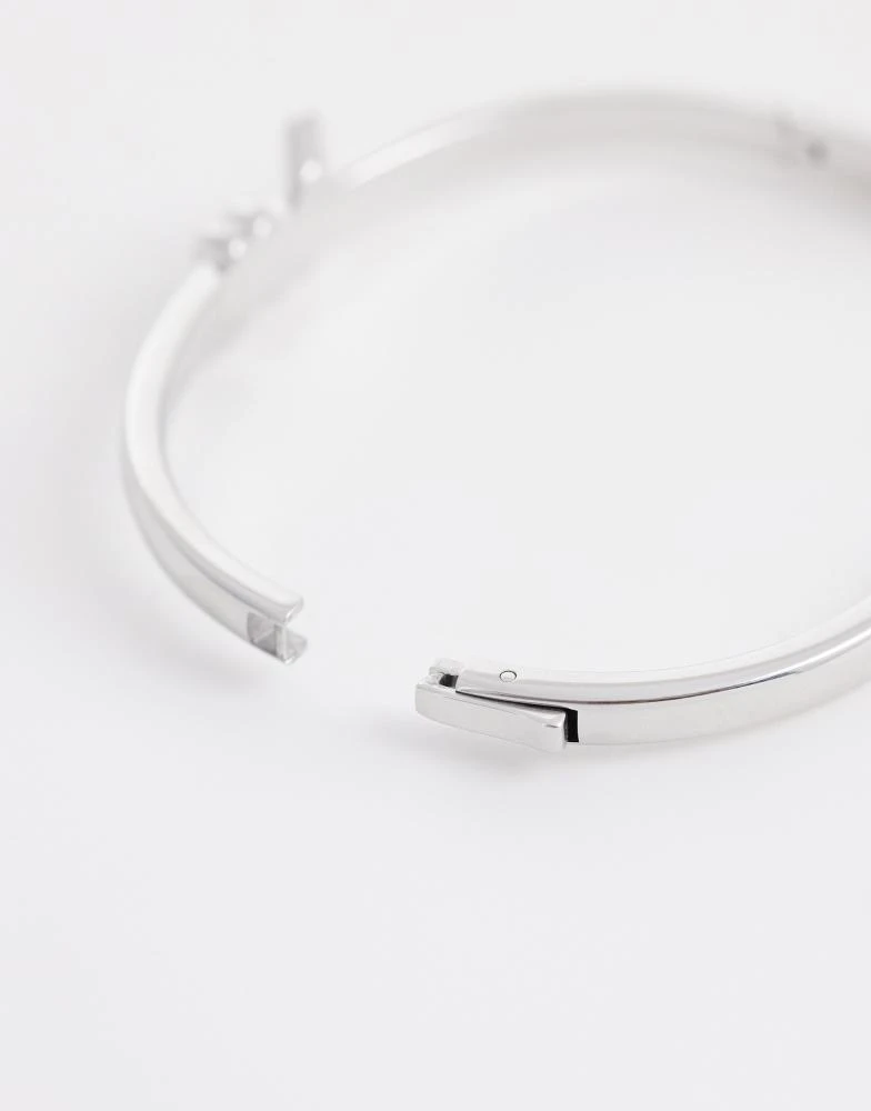 Abbott Lyon Abbott Lyon twisted knot bangle in silver 3