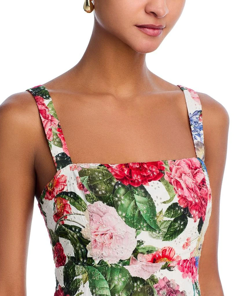 AQUA Floral Maxi Dress - Exclusive 2