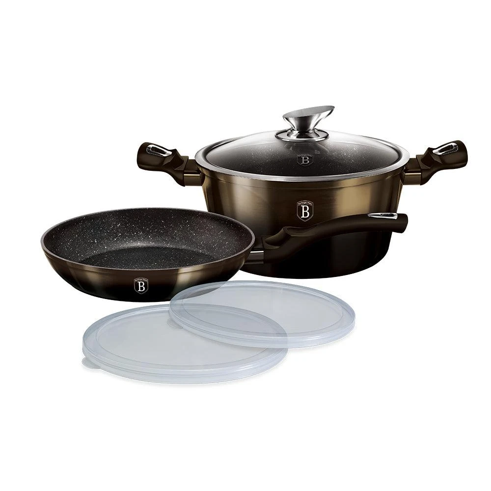 Berlinger Haus 5-Piece Cookware Set Black Collection 1