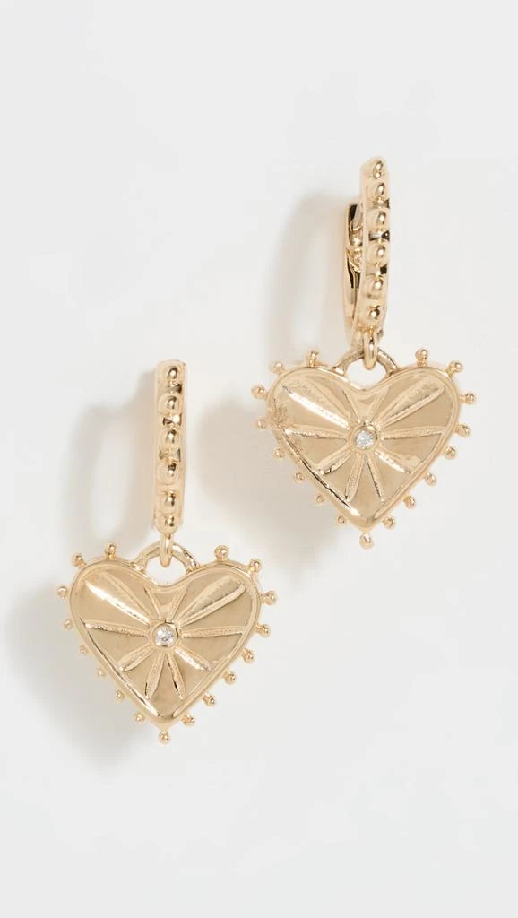Marlo Laz 14k Agape Earrings 1