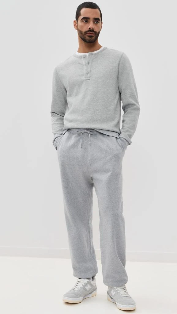 REIGNING CHAMP Lightweight Waffle Standard Henley 4