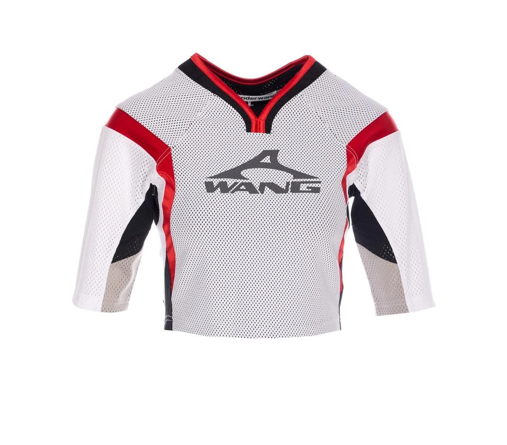 Alexander Wang Alexander Wang Logo Detailed Cropped Top 1